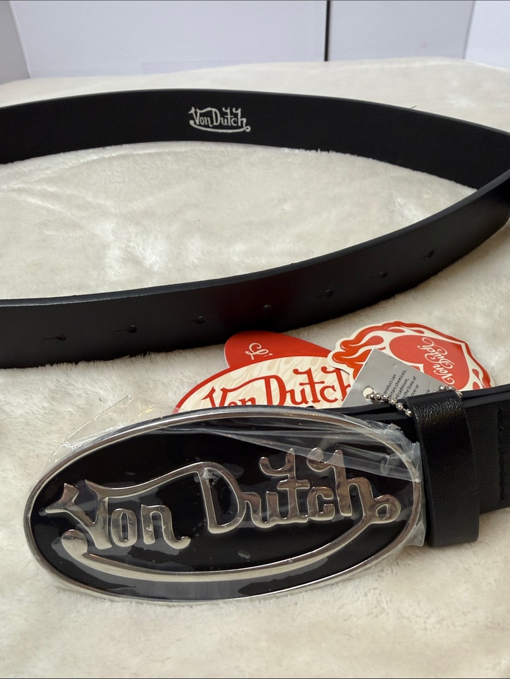 ⭐️Von Dutch black belt NWT 36”